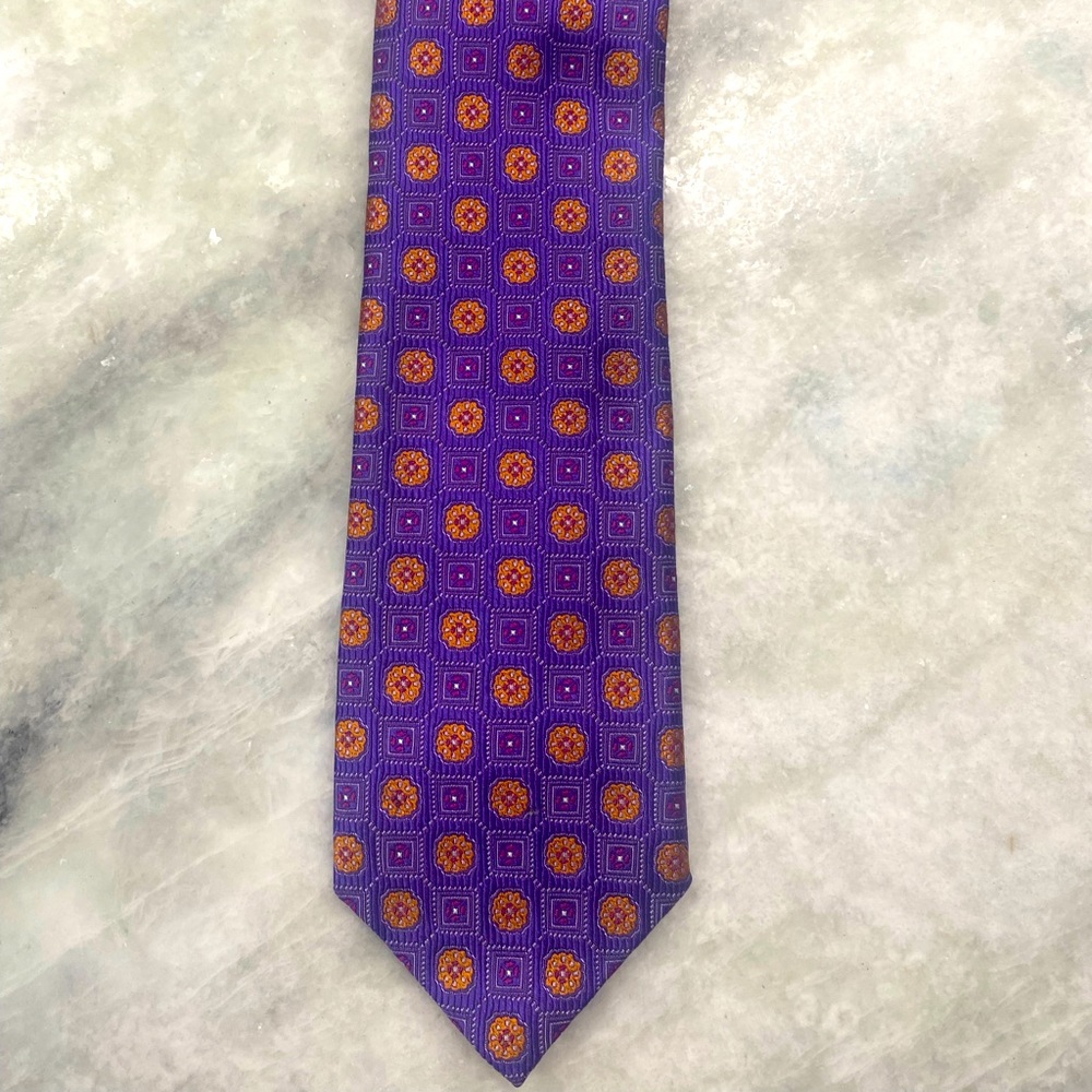 David Donohue Purple Tie